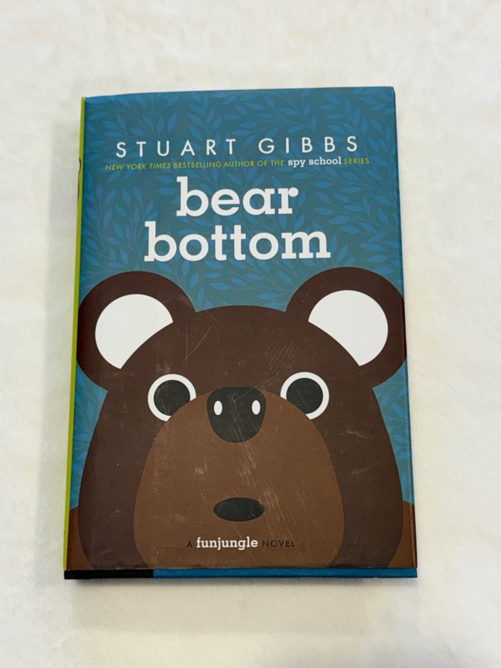 Stuart Gibbs Bear Bottom Hardcover Like New- Kids Book